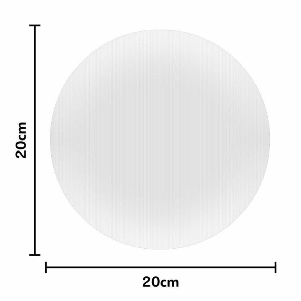 Alternative view of Nirvana Mousepad Μαύρο Στρογγυλό 20cm