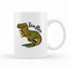 T-REX Κούπα Κεραμική Λευκή 330ml