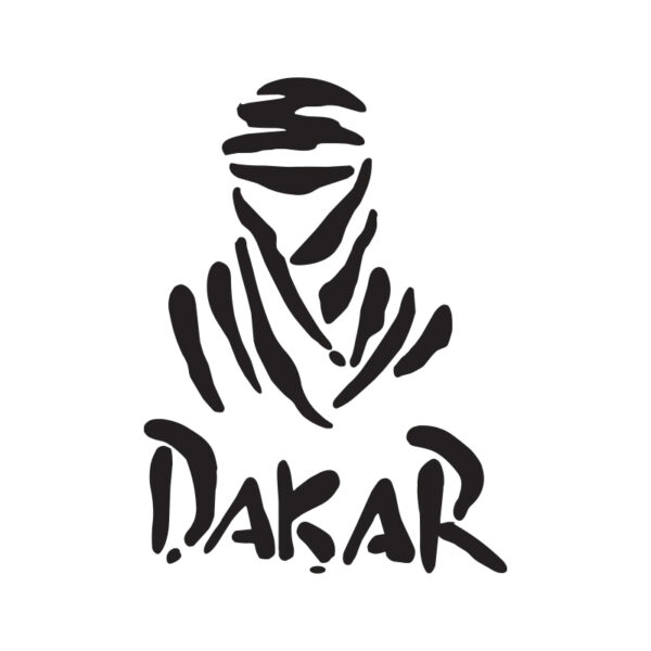 Αυτοκόλλητο Αυτοκινήτου Dakar Μαύρο