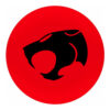 Thundercats, Mousepad Κόκκινο Στρογγυλό 20cm