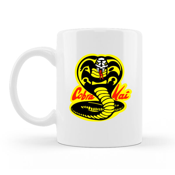 Alternative view of Κούπα Κεραμική Cobra Kai Λευκή 330ml