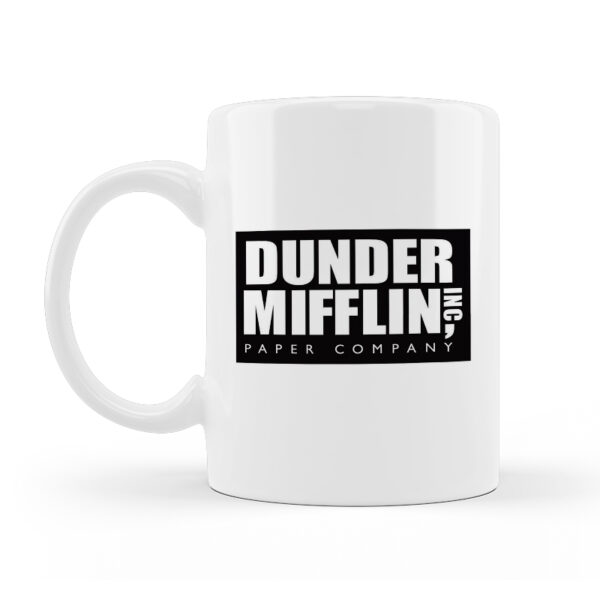 Alternative view of Κούπα Κεραμική Dunder Mifflin Λευκή 330ml