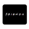 Friends Mousepad Μαύρο 220mm