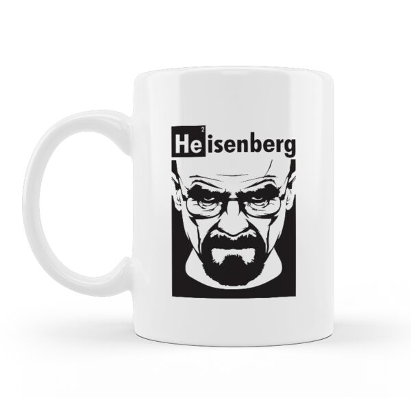 Alternative view of Κούπα Κεραμική Heisenberg Λευκή 330ml