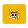 Skull One Piece Mousepad Πορτοκαλί  22x18cm