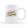 Κούπα Κεραμική Santa is Coming Λευκή 330ml
