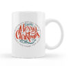 Κούπα Κεραμική Merry Christmas Λευκή 330ml