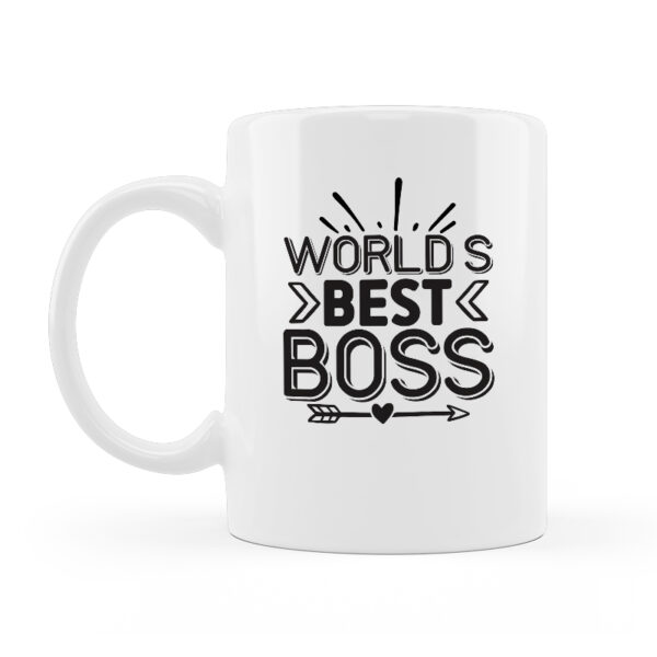 Alternative view of Κούπα Κεραμική Best Boss 330ml