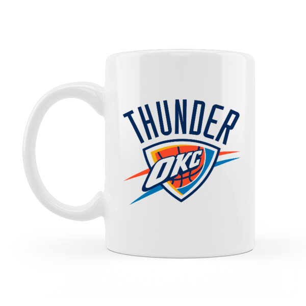Alternative view of Κούπα Κεραμική Oklahoma Thunder Λευκή 330ml