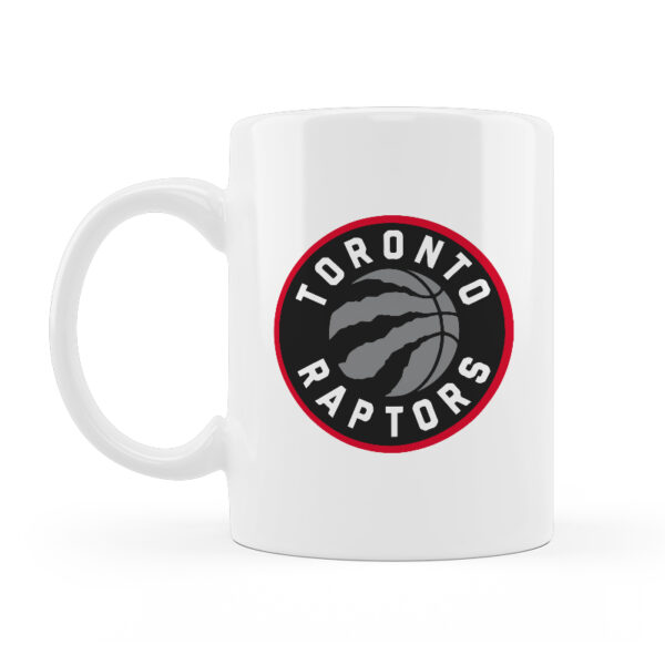 Alternative view of Κούπα Κεραμική Raptors Λευκή 330ml