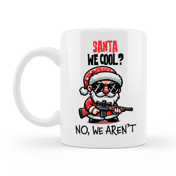 Alternative view of Κούπα Κεραμική Λευκή Χριστουγεννιάτικη 330ml