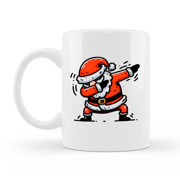 Alternative view of Κούπα Κεραμική Λευκή Χριστουγεννιάτικη 330ml