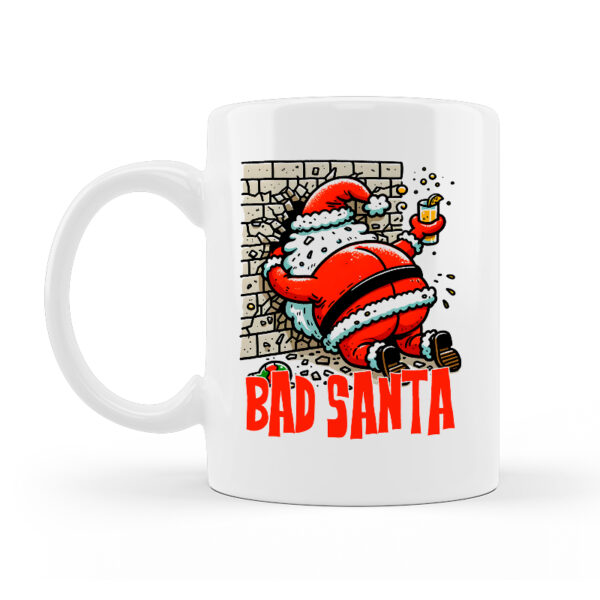 Alternative view of Κούπα Κεραμική Λευκή Χριστουγεννιάτικη 330ml