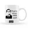 Κούπα Κεραμική Λευκή The Office 330ml