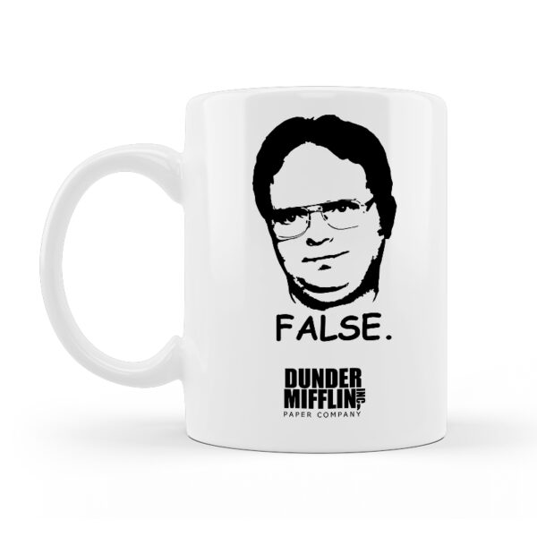 Alternative view of Κούπα Κεραμική Λευκή The Office 330ml