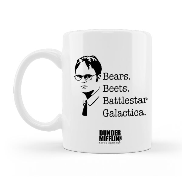 Alternative view of Κούπα Κεραμική Λευκή The Office 330ml