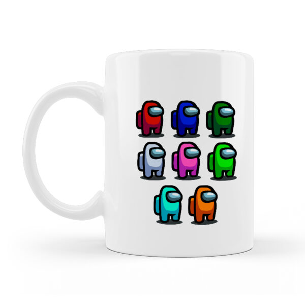 Alternative view of Κούπα Κεραμική Λευκή Among Us  330ml