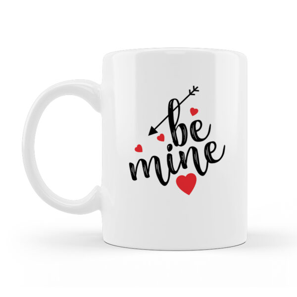 Alternative view of Κούπα Κεραμική Λευκή Valentines Day Be Mine 330ml