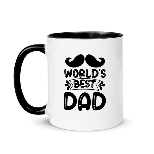 Alternative view of Κούπα Κεραμική Μαύρη Best Dad 330ml