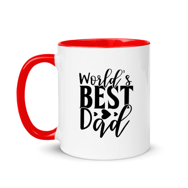 Alternative view of Κούπα Κεραμική Κόκκινη Best Dad 330ml