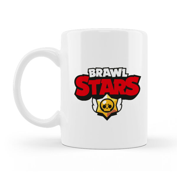 Alternative view of Κούπα Κεραμική Λευκή Brawl Stars  330ml