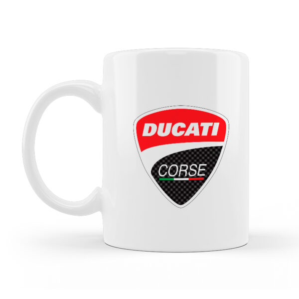 Alternative view of Κούπα Κεραμική Λευκή Ducati Corse 330ml