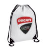 Τσάντα πλάτης γυμναστηρίου Ducati Λευκή