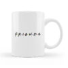 Κούπα Κεραμική Λευκή Friends 330ml