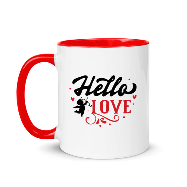 Alternative view of Κούπα Κεραμική Κόκκινη Valentines Day Hello Love 330ml