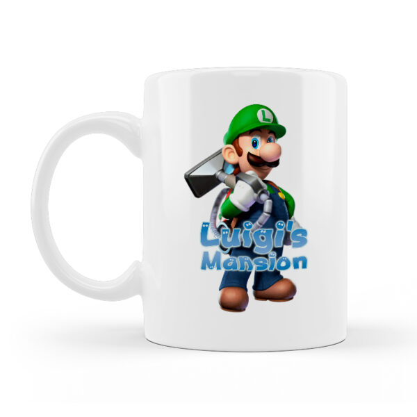 Alternative view of Κούπα Κεραμική Λευκή Luigi's Mansion 330ml