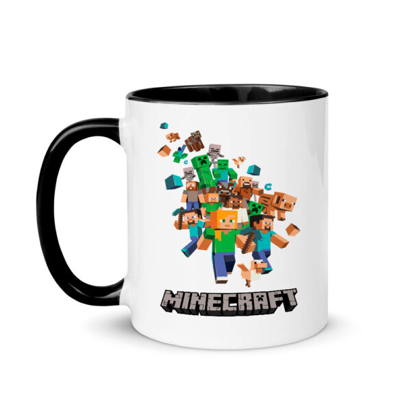 Alternative view of Κούπα Κεραμική Μαύρη Minecraft 330ml