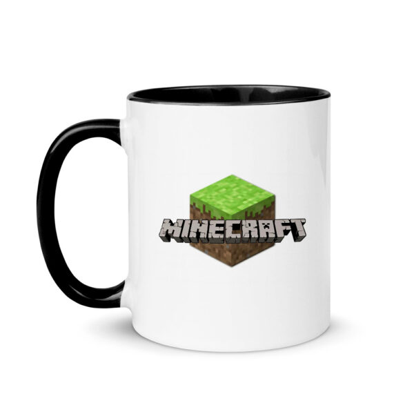 Alternative view of Κούπα Κεραμική Μαύρη Minecraft 330ml