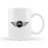 Κούπα Κεραμική Λευκή Mini Cooper 330ml