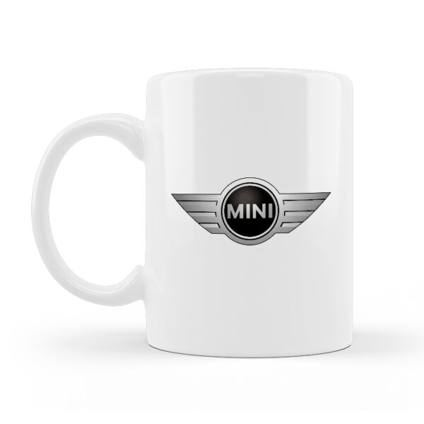 Alternative view of Κούπα Κεραμική Λευκή Mini Cooper 330ml