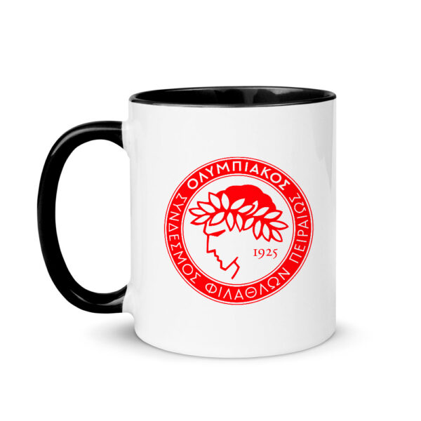 Alternative view of Κούπα Κεραμική Μαύρη Olympiacos F.C. 330ml