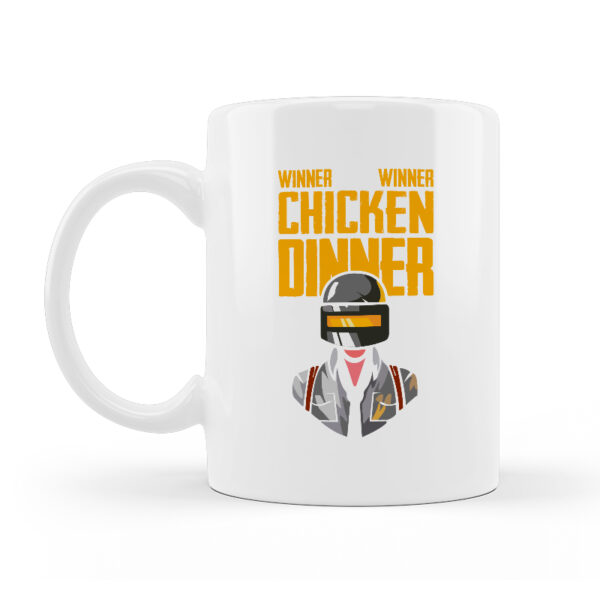 Alternative view of Κούπα Κεραμική Λευκή PUBG  330ml