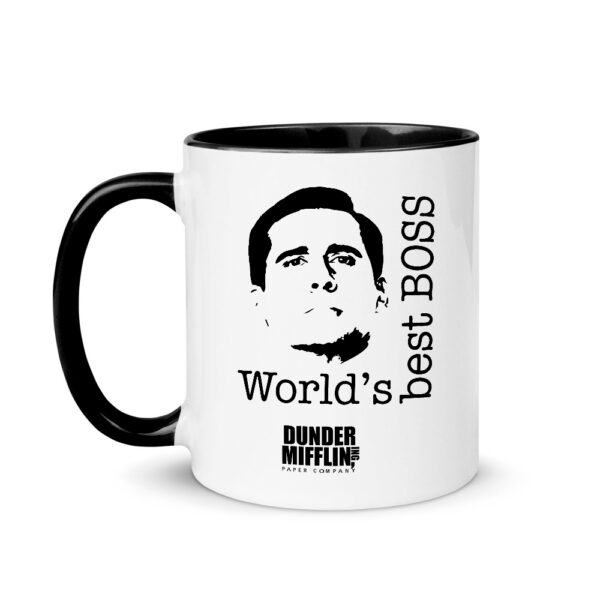 Alternative view of Κούπα Κεραμική Μαύρη Best Boss 330ml