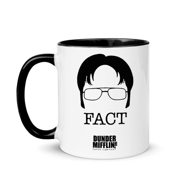 Alternative view of Κούπα Κεραμική Μαύρη The Office Fact 330ml