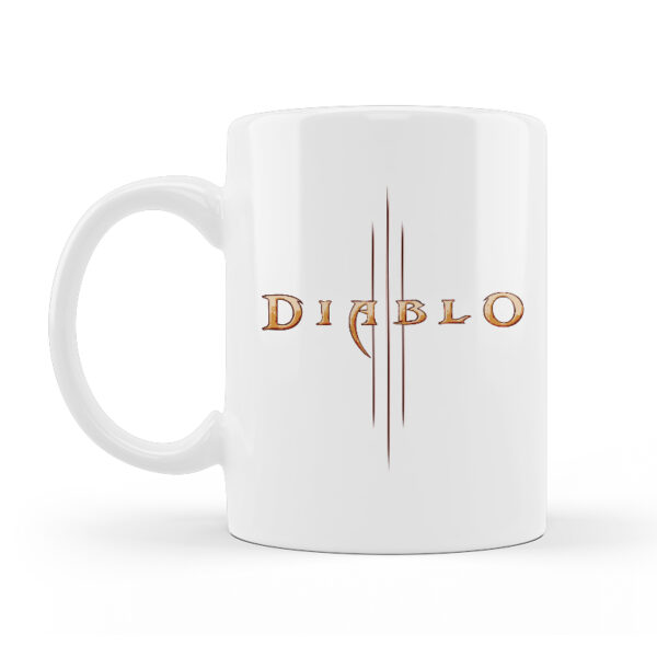 Alternative view of Κούπα Κεραμική Λευκή DIABLO 330ml