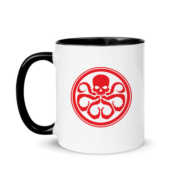 Alternative view of Κούπα Κεραμική Μαύρη Hydra 330ml