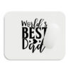 Mousepad Best Dad Λευκό 220mm