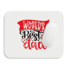 Mousepad Best Dad Λευκό 220mm