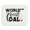 Mousepad Best Dad Λευκό 220mm