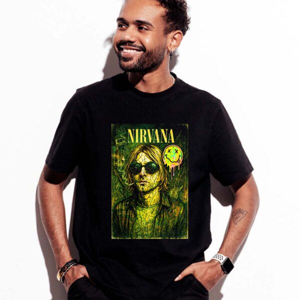 T-Shirt με στάμπα Nirvana